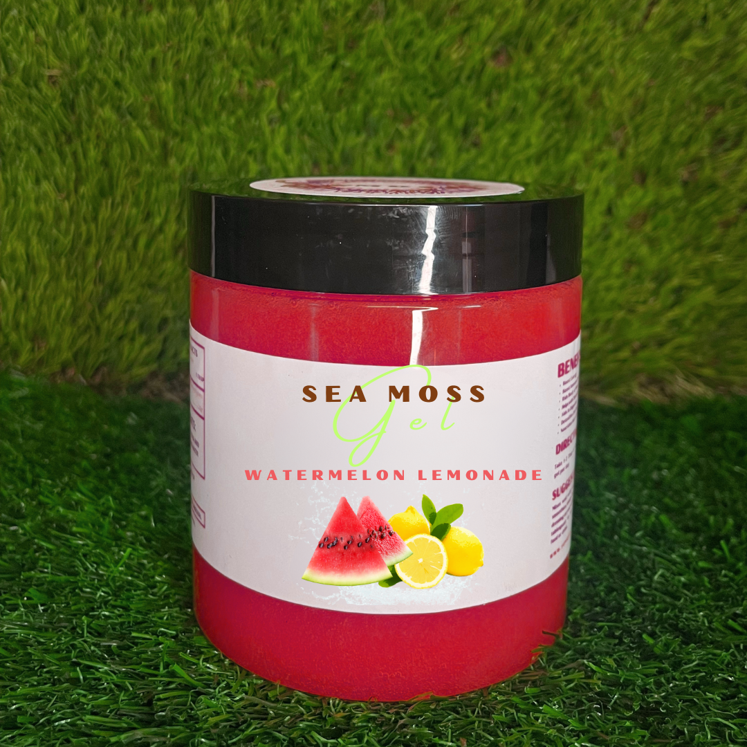 Watermelon Lemonade Flavored Sea Moss Gel